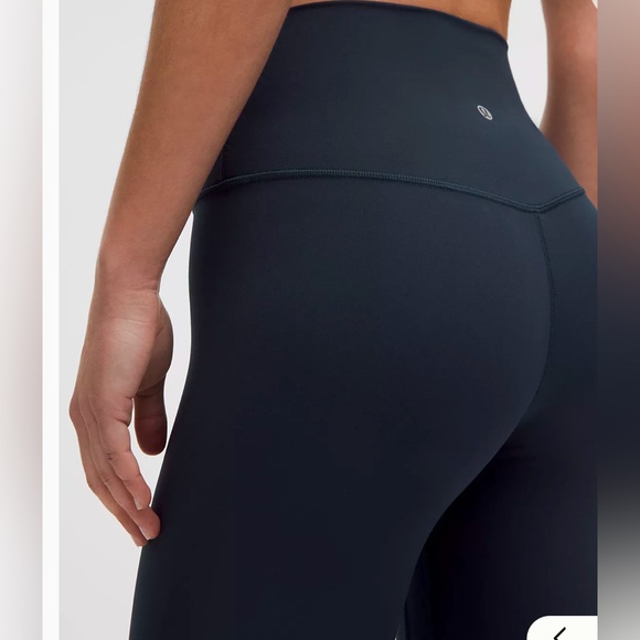 🩷Lululemon Align HR Crop 17" True Navy - Picture 2 of 5